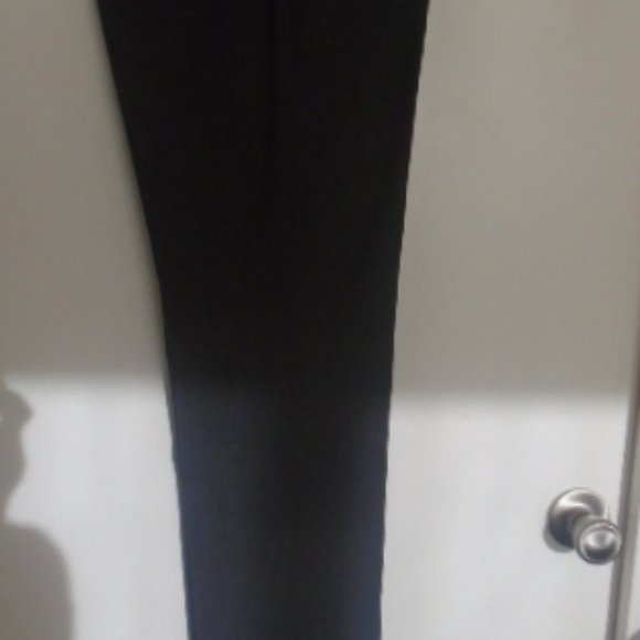 THEORY BLACK AND GRAY CHECKERED PANTS SIZE 4 - Picture 2 of 12